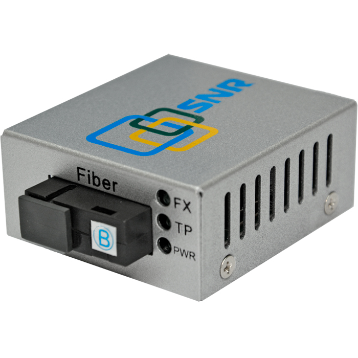 Медиаконвертер SNR SNR-CVT-100B-mini 10/100-Base-T/100Base-FX, Tx/Rx: 1550/1310nm