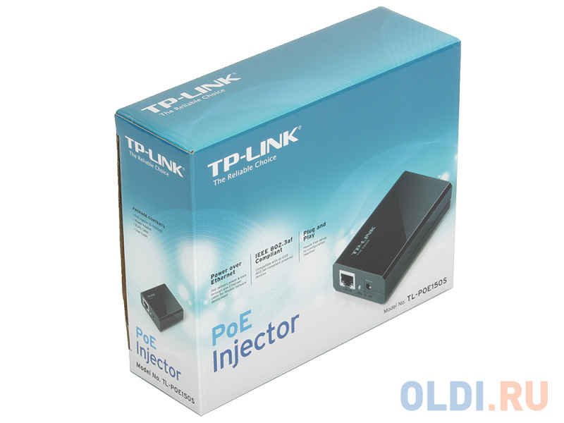 Адаптер PoE TP-Link TL-PoE150S Инжектор PoE