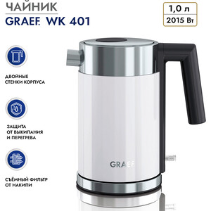 Чайник электрический GRAEF WK 401 weiss в Москвe