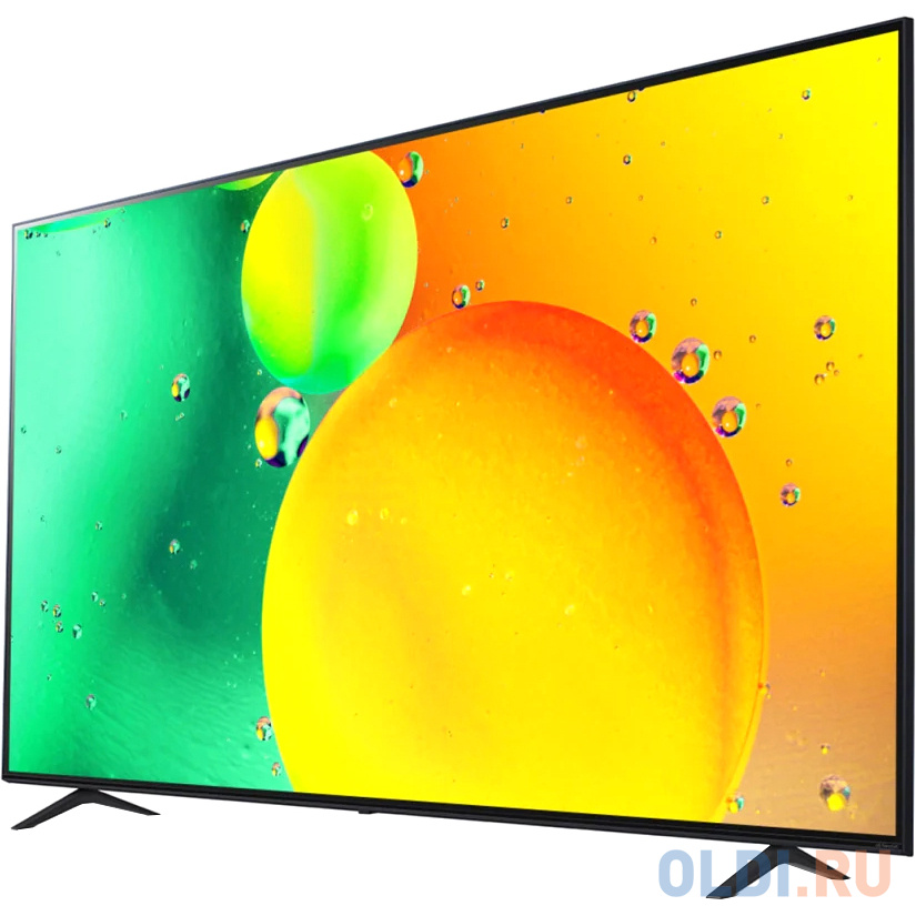 Телевизор ЖК 86" LG/ 86", UHD, QNED, Smart TV,Wi-Fi, DVB-T2/C/S2, 2.0ch (20W), 120Гц, 4 HDMI, 2 USB, черный в Москвe