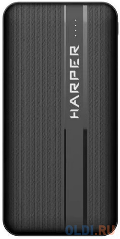 Внешний аккумулятор Power Bank 10000 мАч Harper PB-10006 черный