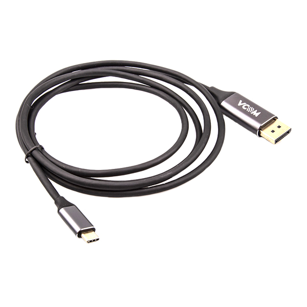 Кабель VCOM USB 3.1 Type-Cm --> DP(m) 4K@60Hz, 1.8m , Aluminium Shell, (CU422MC-1.8M) в Москвe