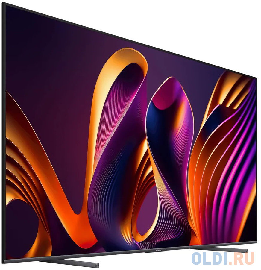 Телевизор QLED Hisense 100" 100E7NQ PRO темно-серый 4K Ultra HD 120Hz DVB-T DVB-T2 DVB-C DVB-S DVB-S2 USB WiFi Smart TV в Москвe