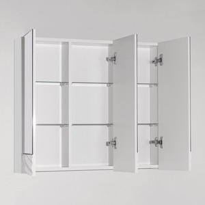 Зеркальный шкаф Style line Вероника 80 белый (4650134470598)