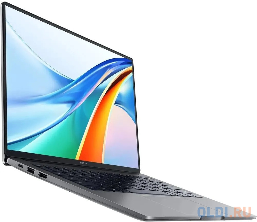 Ноутбук HONOR MagicBook X14 Ryzen 5 7640HS/16Gb/SSD512Gb/14.0&quot;/IPS/WQXGA/NoOS/grey(5301AKAU)