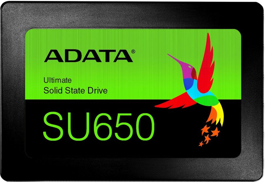 Твердотельный накопитель (SSD) ADATA 960Gb Ultimate SU650, 2.5", SATA3 (ASU650SS-960GT-R)