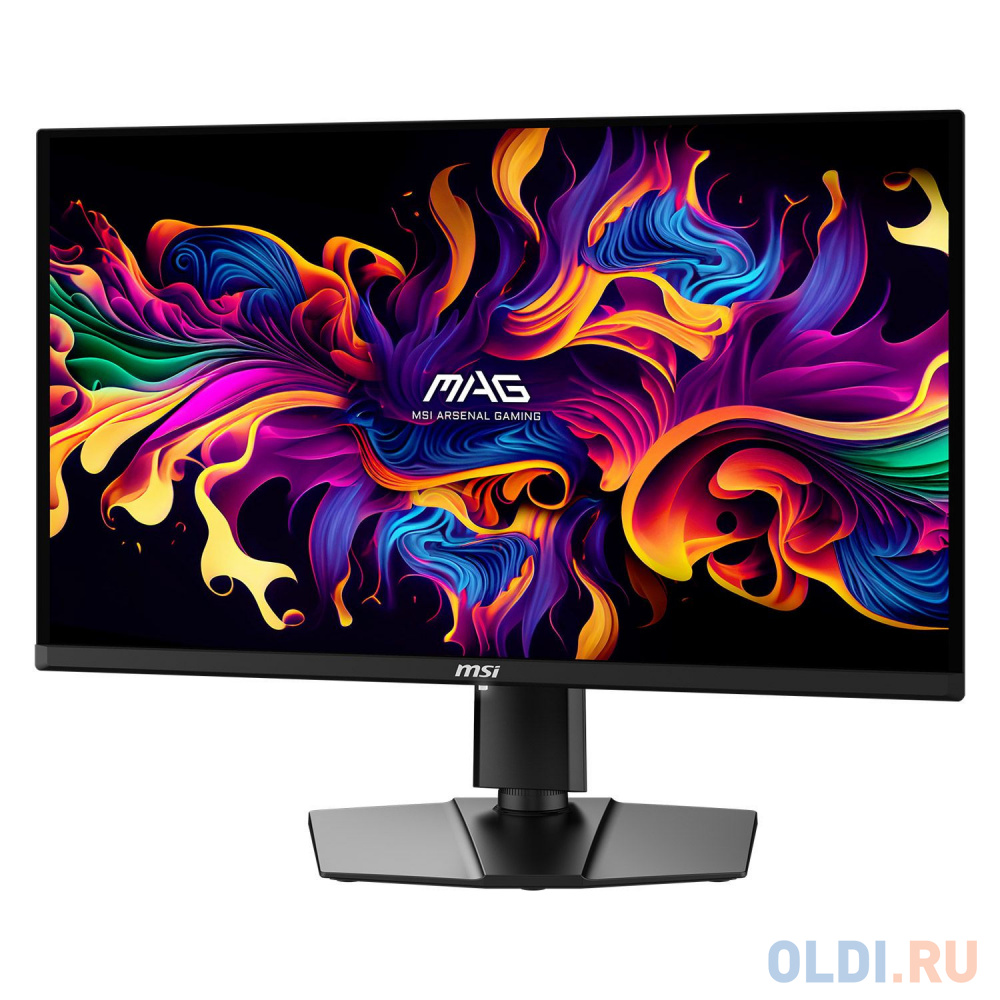 Монитор MSI 26.5" Mag 271QPX QD-OLED черный QD OLED LED 16:9 HDMI M/M матовая HAS Piv 1500000:1 250cd 178гр/178гр 2560x1440 360Hz DP 2K USB 8кг в Москвe