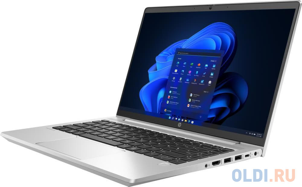 Ноутбук HP ProBook 440 G10 Core i7 1355U 16Gb SSD512Gb Intel Iris Xe graphics 14" IPS FHD (1920x1080) Free DOS 3.0 silver WiFi BT Cam (969G5ET)