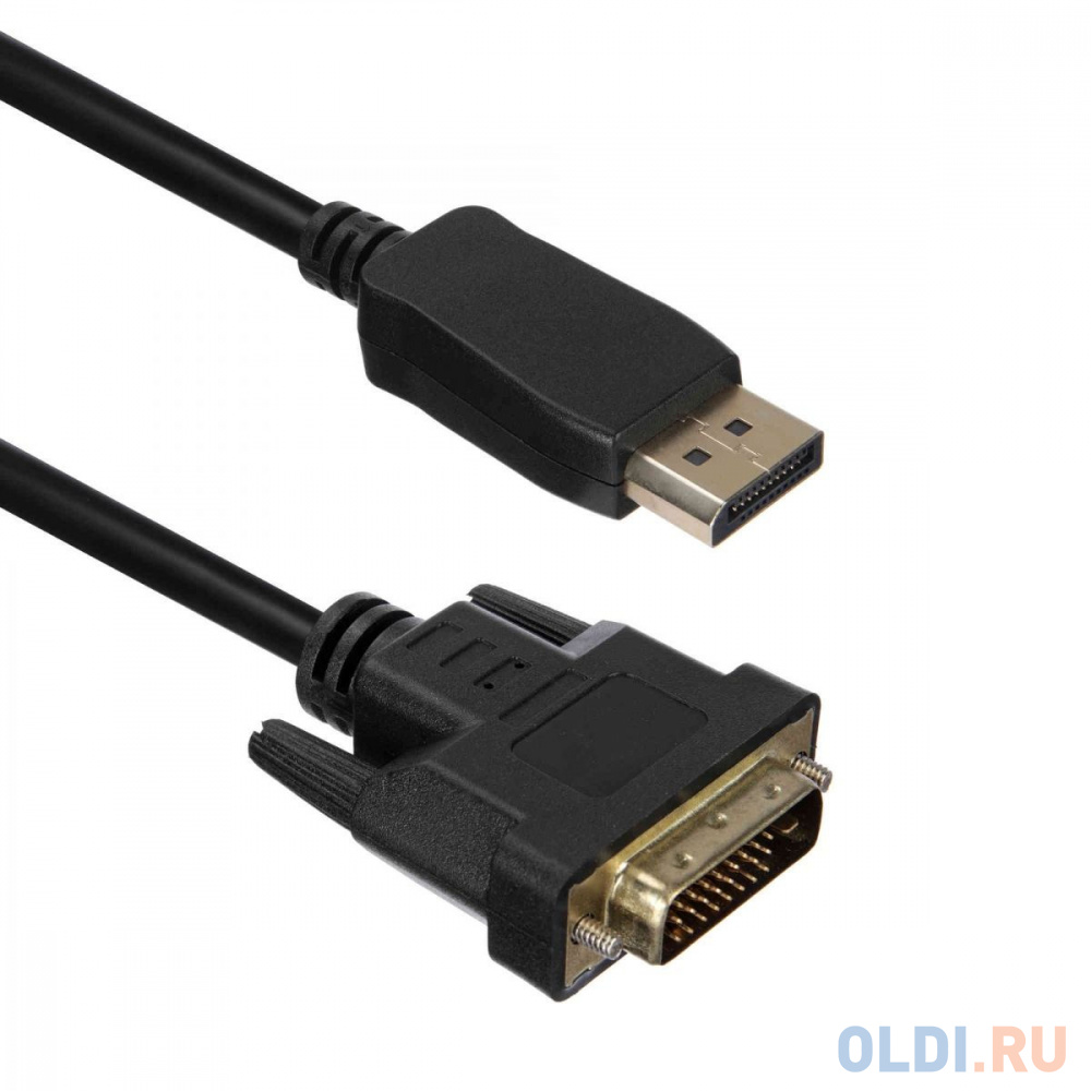 Кабель ACD-DDIM2-30B [ACD-DDIM2-30B] DisplayPort 1.2, DP-DVI, Golden Plated, 20m/25m, Черный, 3м (742484) в Москвe