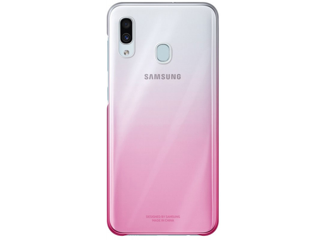 Чехол Samsung Gradation Cover для Samsung Galaxy A30 (A305) EF-AA305CPEGRU Pink