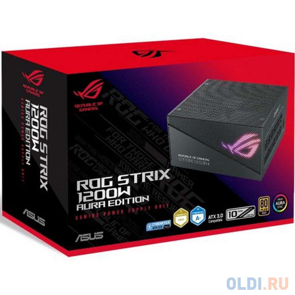 Блок питания ASUS 90YE00P0-B0NA00 ROG-STRIX-1200G-AURA-
GAMING /PSU, CE+UK в Москвe