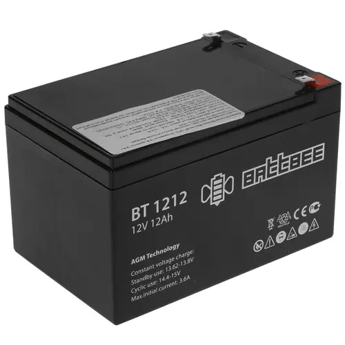 Аккумуляторная батарея для ИБП BattBee BT 1212, 12V, 12Ah (BT 1212)