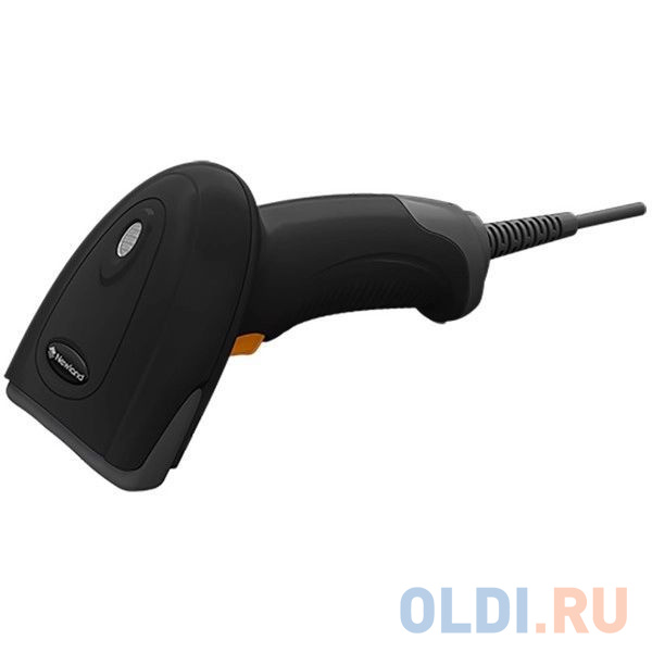 Сканер штрих-кодов/ HR11+ Aringa, 1D CCD Handheld Reader (black surface) with USB cable CBL042UA, autosense, incl. foldable smart stand STD20i-22. (KI