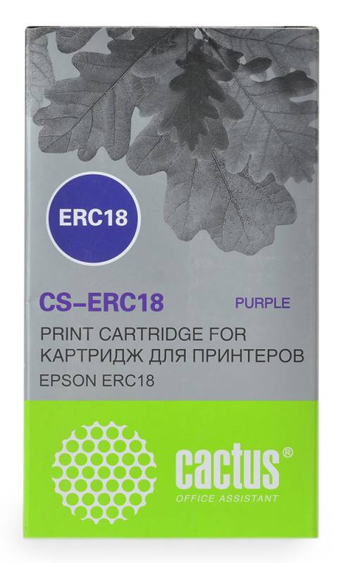 Картридж матричный Cactus CS-ERC18 фиолетовый для Epson ERC 18/ER4615-R в Москвe