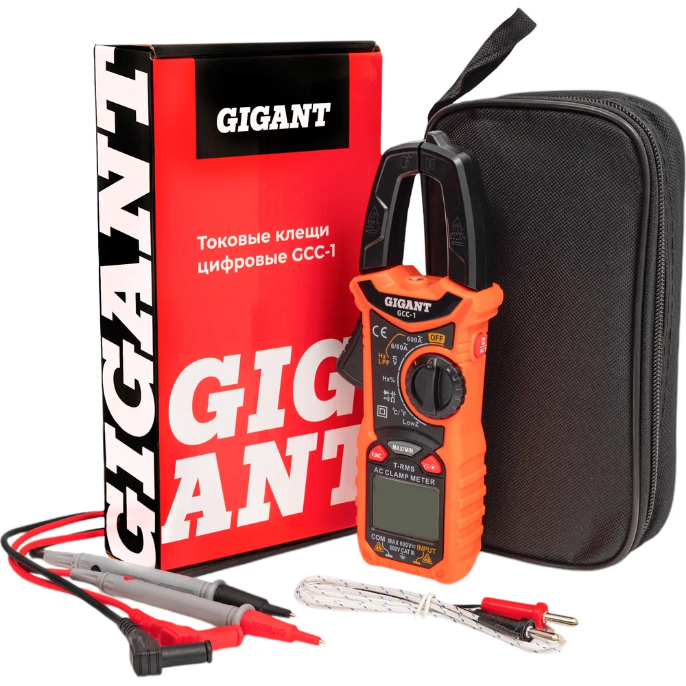 Токовые цифровые клещи Gigant