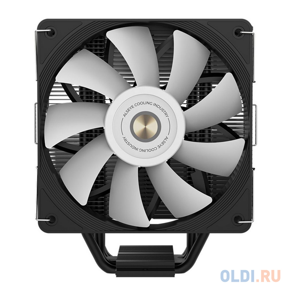 CPU Cooler N120-B, Universal socket, TDP 180W, 4* heat pipe, dem: 130*76*156mm FAN 120mm ARGB 0.095-0.3A, 800~1800RPM,  31.18-73.96CFM , BLACK, RTL