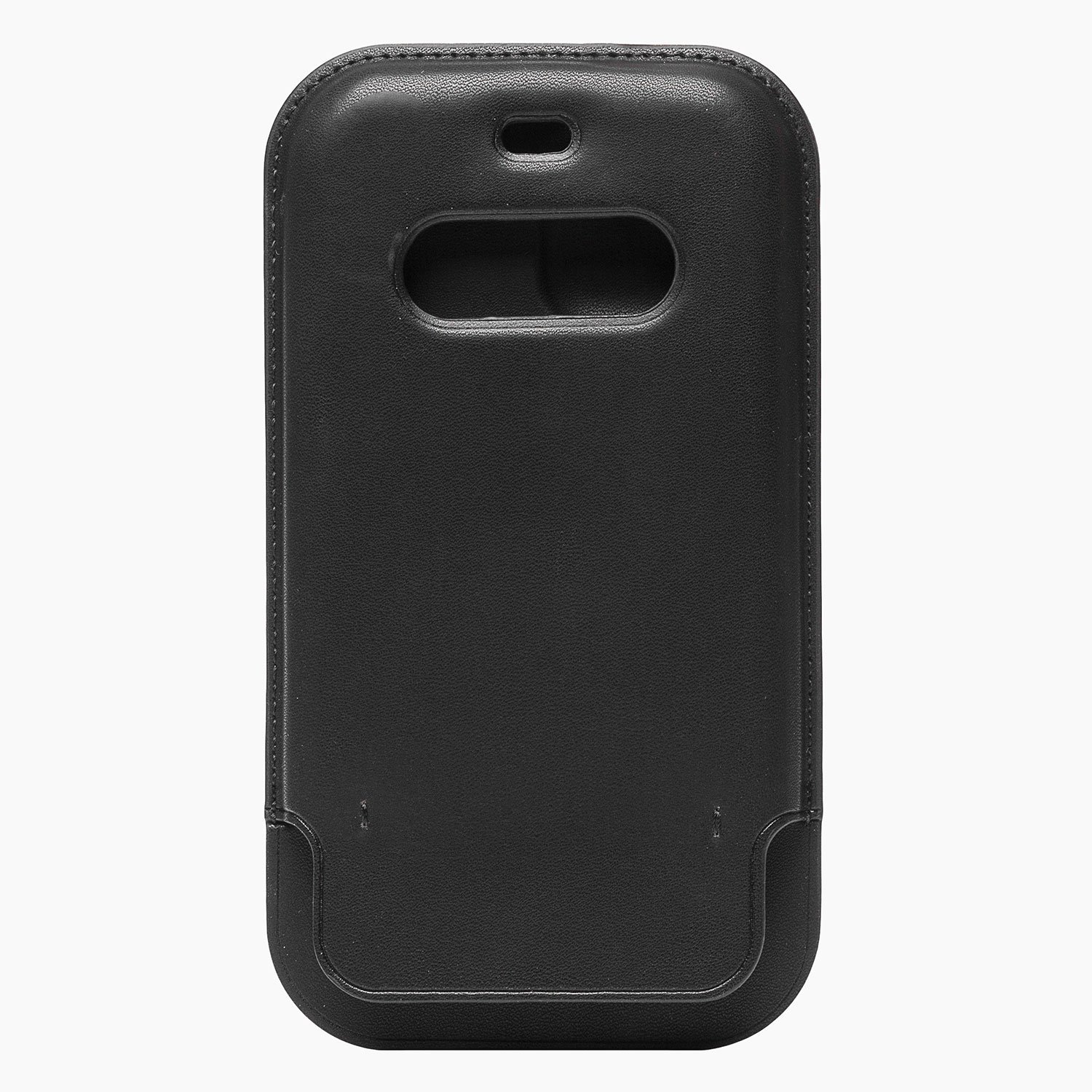 Чехол-кобура MSafe для смартфона Apple iPhone 12/12 Pro, кожа, черный (129948)