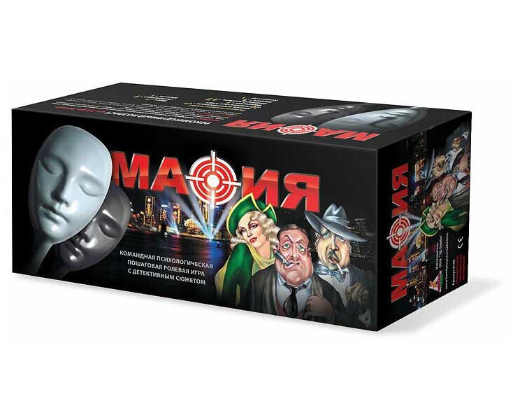 Настольная игра Нескучные игры Мафия. Набор подарочный в коробке  8100