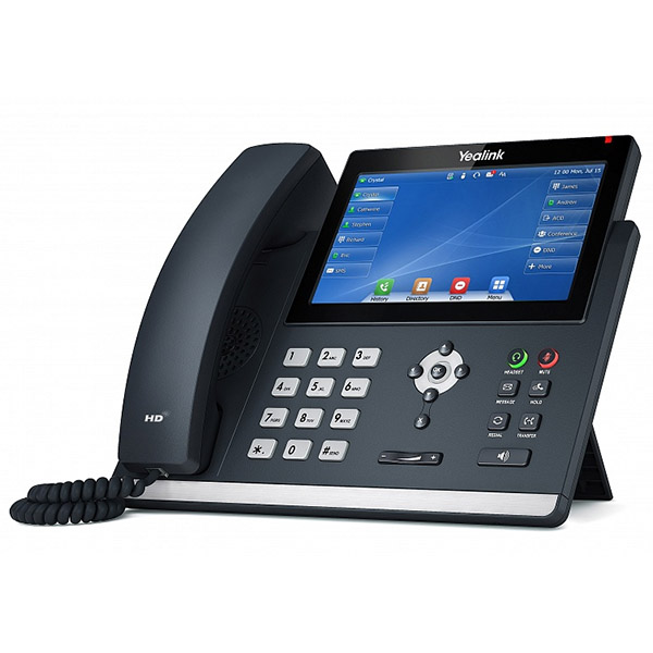 VoIP-телефон Yealink SIP-T48U черный в Москвe