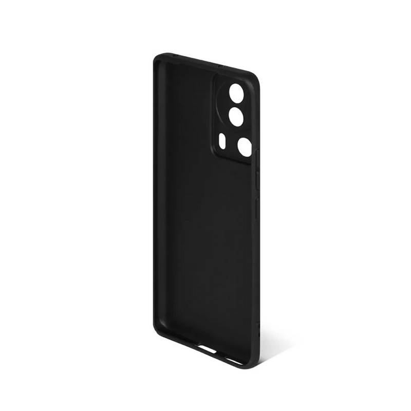 Чехол DF для Xiaomi 13 Lite 5G Silicone Print Art005 Black xiCase-78