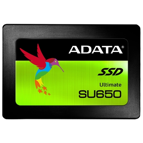 Твердотельный накопитель (SSD) ADATA 480Gb Ultimate SU650, 2.5", SATA3 (ASU650SS-480GT-R)