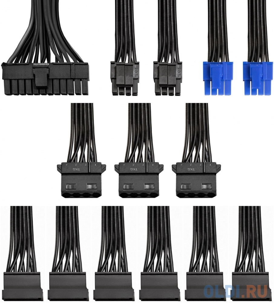 Блок питания 650W ExeGate 80 PLUS® 650PPH-LT-S-OEM (ATX, APFC, КПД 82% (80 PLUS)SC, 12cm fan, 24pin, (4+4)pin, PCIe, 5xSATA, 3xIDE, кабель 220V с защи