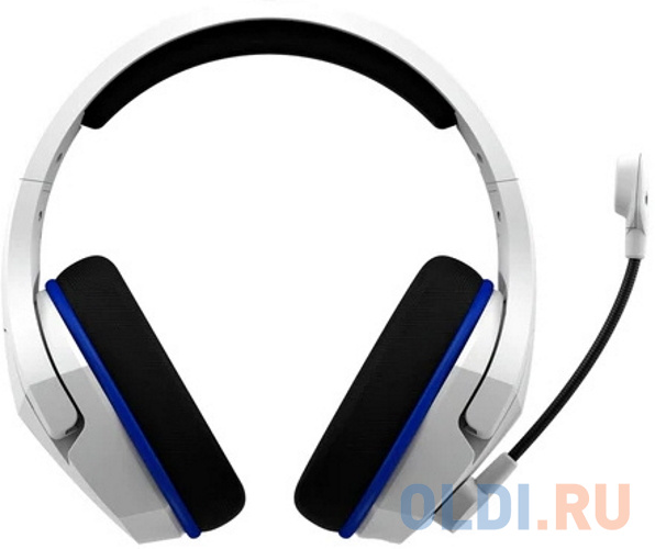 Наушники с микрофоном HyperX Cloud Stinger Core белый/голубой накладные Radio оголовье (4P5J1AA)
