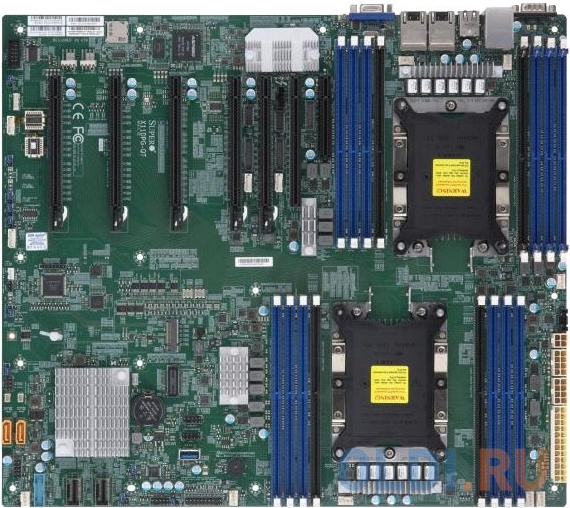 MBD-X11DPG-QT-B Socket P LGA-3647,Intel® C621, DDR4 SDRAM,7 PCI-E slots, SAS 3.0/SATA 3.0/NVMe hot-swap HDD/SSD support, Dual LAN with Intel® X550 10G
