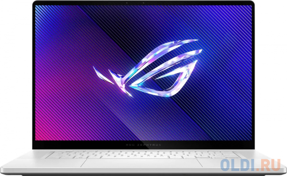 Ноутбук Asus ROG Zephyrus G16 GU605MI-QR272 Core Ultra 7 155H 32Gb SSD1Tb NVIDIA GeForce RTX4070 8Gb 16" OLED 2.5K (2560x1600) noOS white WiFi BT