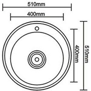 Кухонная мойка Seaman Eco Wien SWT-510-CP.A Copper Polish в Москвe