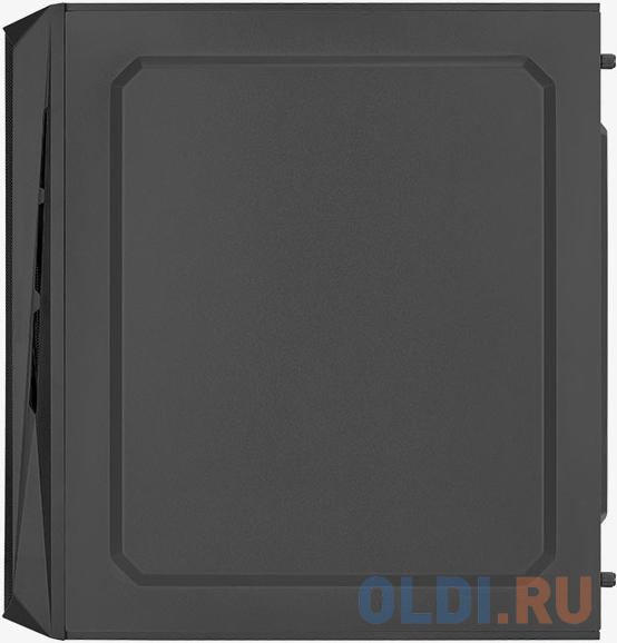 Корпус microATX Aerocool Cs-107-A-BK-v2 Без БП чёрный