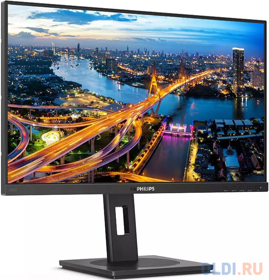 23,8" Philips 246B1 2560x1440 75Гц  IPS W-LED 16:9 5ms(GtG) 2*HDMI DP USB-C 3.2/4xUSB 3.2 50M:1 1000:1 178/178 250cd Tilt HAS Pivot Swivel Speake