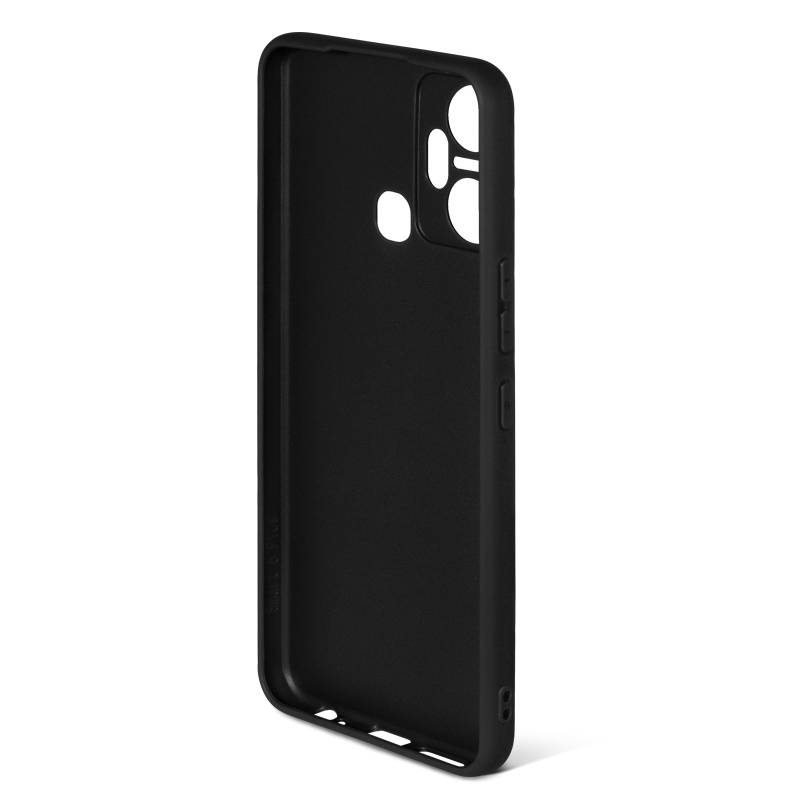 Чехол DF для Infinix Smart 6 Plus Silicone Black inCase-14