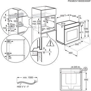 Электрический духовой шкаф Electrolux KOAAS31WT