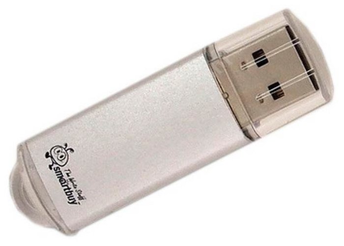 Флешка 128Gb USB 3.0 SmartBuy V-Cut, серебристый (SB128GBVC-S3)
