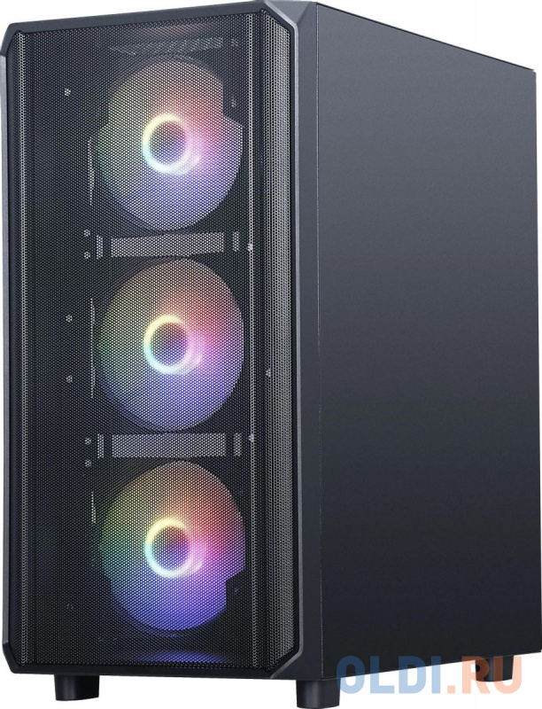 Корпус Accord 3602 черный без БП ATX 2xUSB3.0 1xUSB3.1 audio bott PSU в Москвe