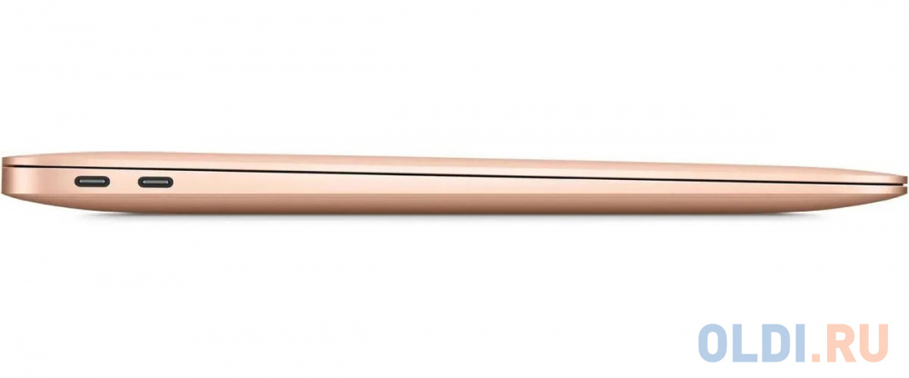 Ноутбук Apple MacBook Air A2337 M1 8 core 8Gb SSD256Gb/7 core GPU 13.3" IPS (2560x1600) Mac OS gold WiFi BT Cam (MGND3ZP/A)