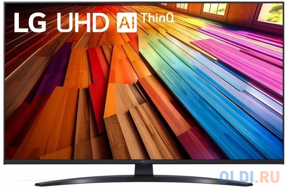 Телевизор LED LG 43" 43UT81006LA.ARUB черный 4K Ultra HD 60Hz DVB-T DVB-T2 DVB-C DVB-S2 USB WiFi Smart TV в Москвe