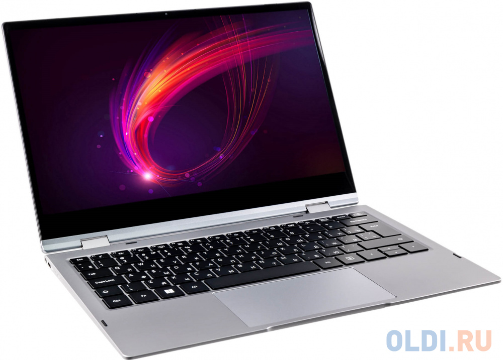 Ноутбук/ HIPER SLIM 360 13.3"(1920x1080 IPS)/Touch/Intel Core i7 1255U(1.7Ghz)/16384Mb/512SSDGb/noDVD/Int:Intel UHD Graphics/Cam/BT/WiFi/38WHr/wa