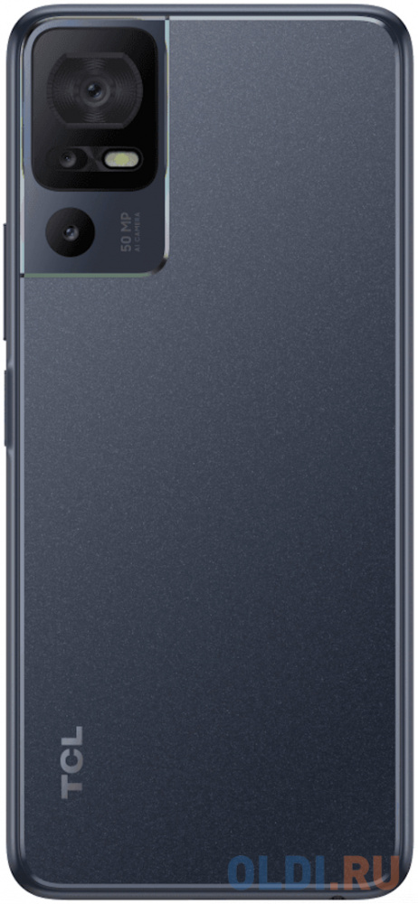 TCL 40SE Dark Grey, 17,15 см (6.75") 720x1600, 4x2.3ГГц + 4x1.8ГГц, 8 Core, 6GB RAM, 256GB, 1 ТБ, 50 МП + 2 МП + 2 МП/8Mpix, 2 Sim, 2G, 3G, LTE,