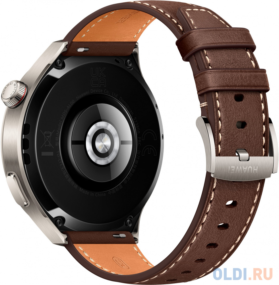 Смарт-часы Huawei Watch 4 Pro Medes-L19L,  1.5",  серебристый / темно-коричневый [55020apb]