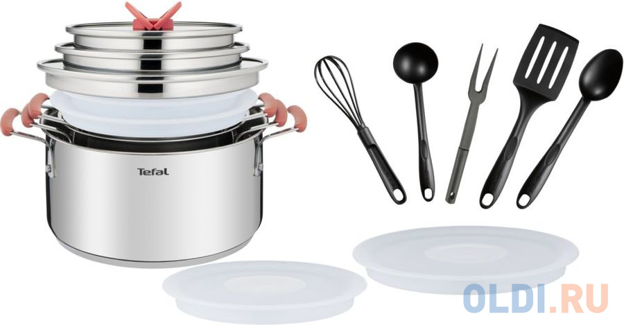 Набор посуды Tefal Opti Space 2100115982 13 предметов