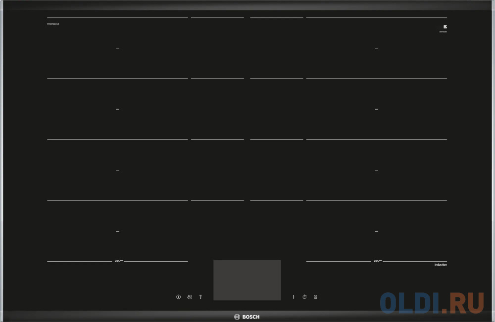 Варочная панель индукционная Bosch PXY875KV1E черный в Москвe