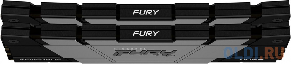 Память DDR4 2x8GB 3200MHz Kingston KF-432C16RB2K2/16 Fury Renegade Black RTL Gaming PC4-25600 CL16 DIMM 288-pin 1.35В kit single rank с радиатором Ret