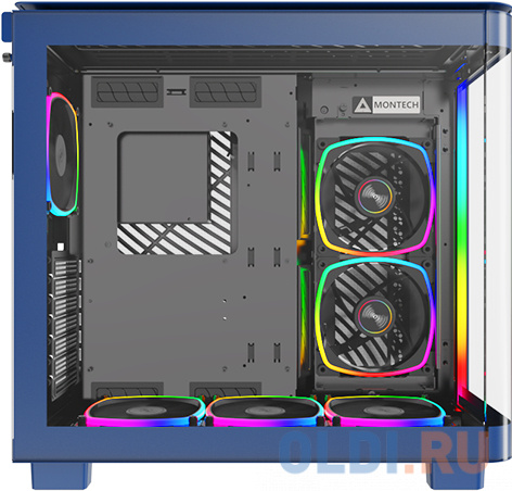 Корпус ATX MONTECH KING 95 PRO Blue Без БП синий