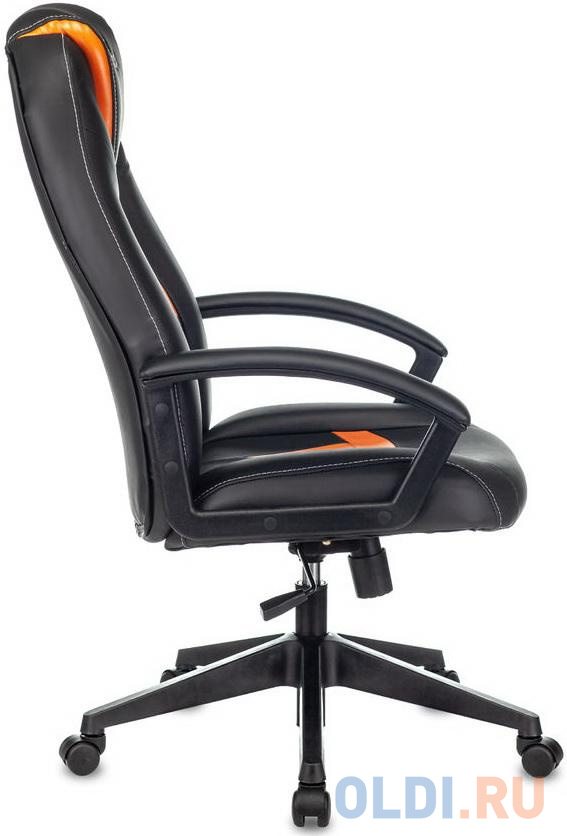 Кресло для геймеров Zombie Zombie 8 чёрный оранжевый