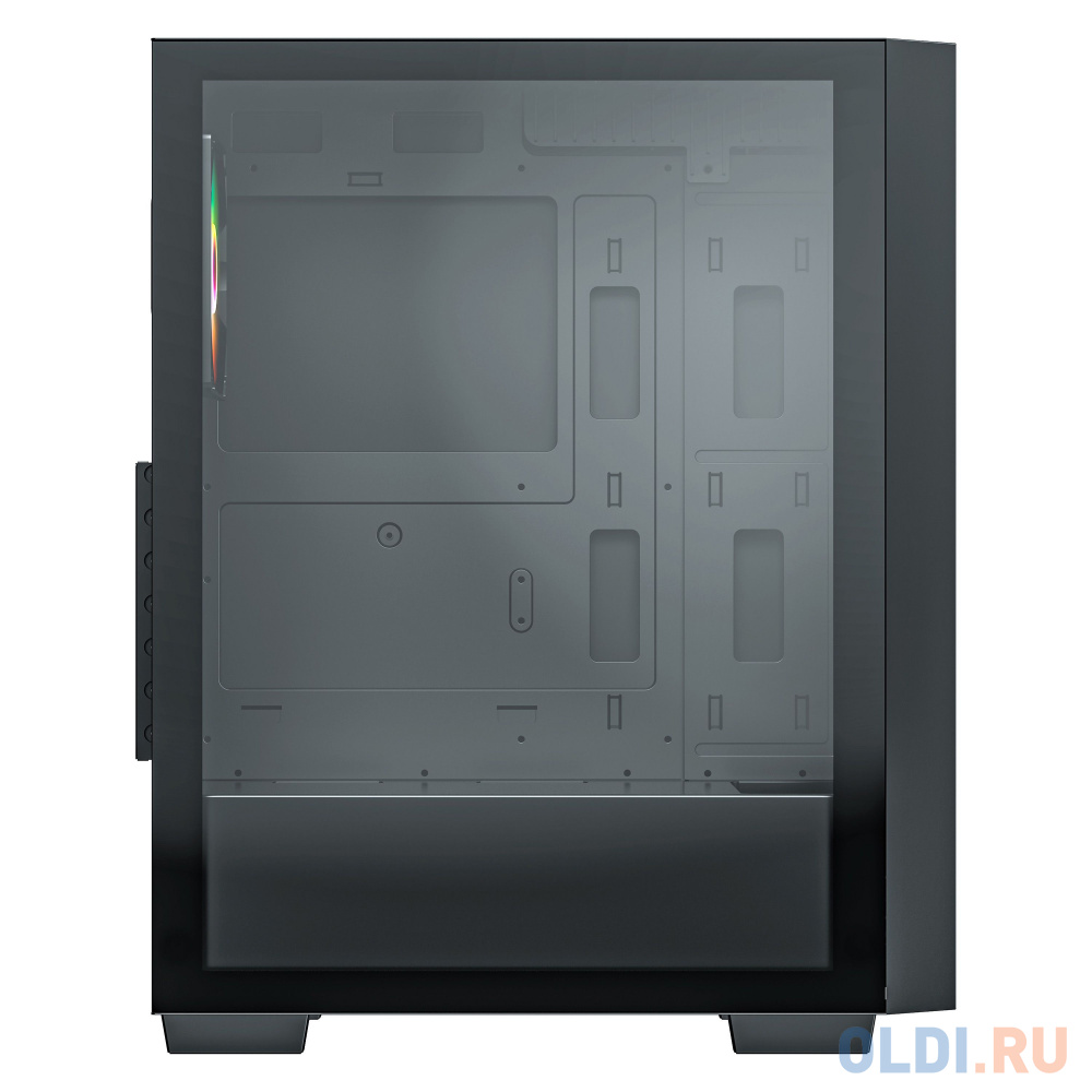 ACD Citadel 106 ATX, Black, USB3.0*1, USB*2+HD audio ,1*12cm  ARGB rear+2*14cm ARGB front ,TG в Москвe