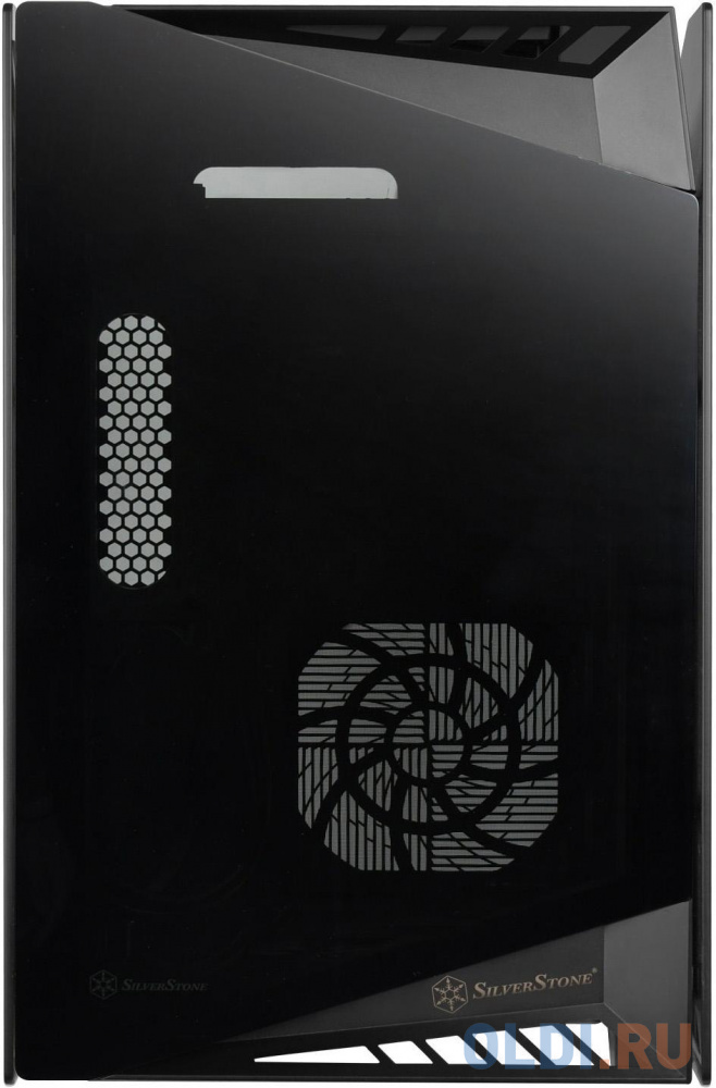 Корпус mini-ITX SilverStone SST-LD03B-AF Без БП чёрный