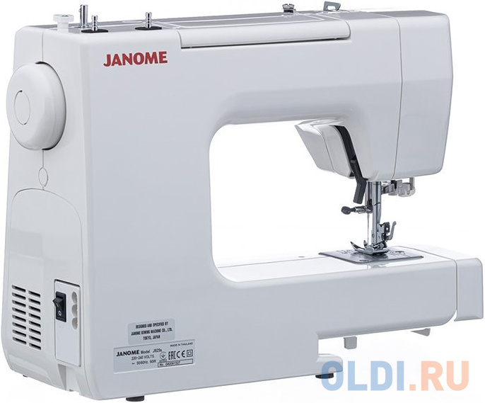 Швейная машина Janome J925S белый/цветы