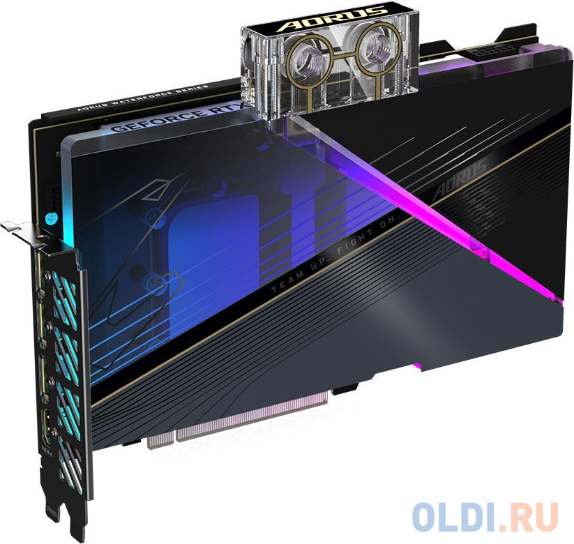 Видеокарта GigaByte nVidia GeForce RTX 4080 AORUS XTREME WATERFORCE WB 16384Mb в Москвe